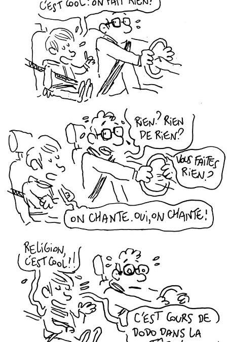 Arthur et le cours de religion