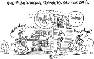 Une tribu indienne s’empare des Hard Rock Café